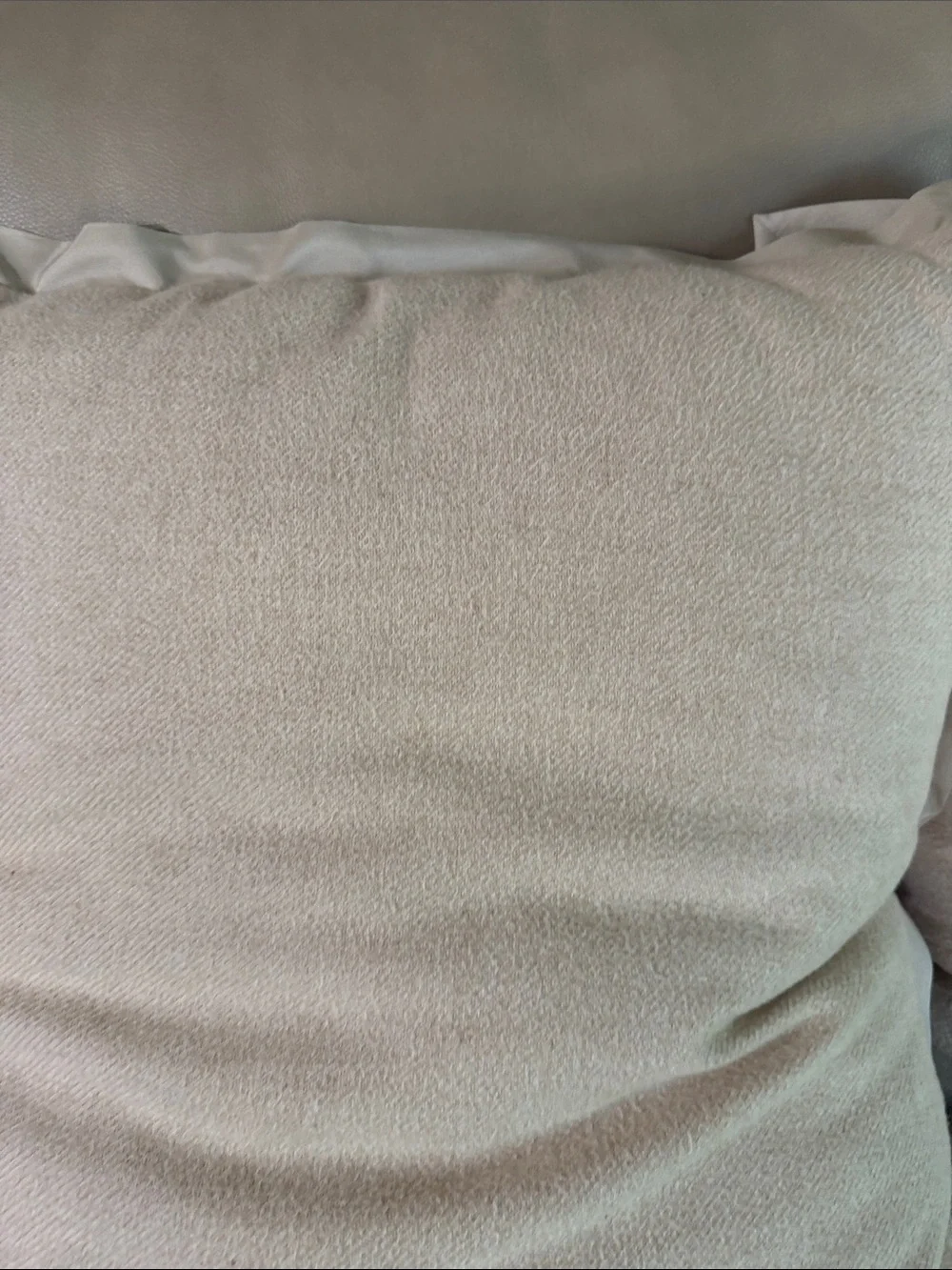 Neutral Cream Decorative Throw Pillow - Set